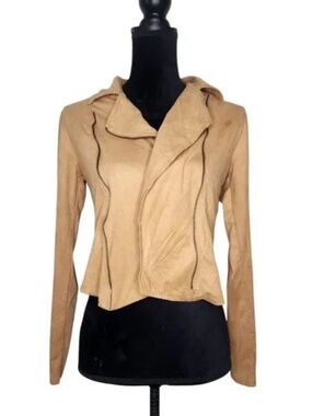 A'GACI SIZE MEDIUM M FAUX SUEDE JACKET LOT5715